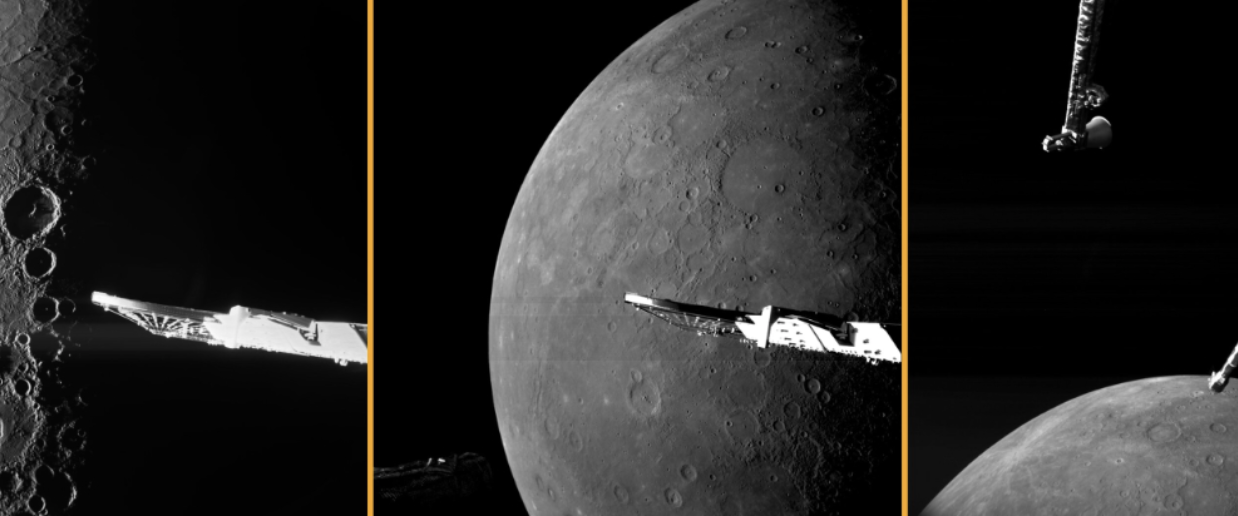 La ESA muestra nuevas imágenes increíbles de la superficie de Mercurio captadas por la sonda BepiColombo